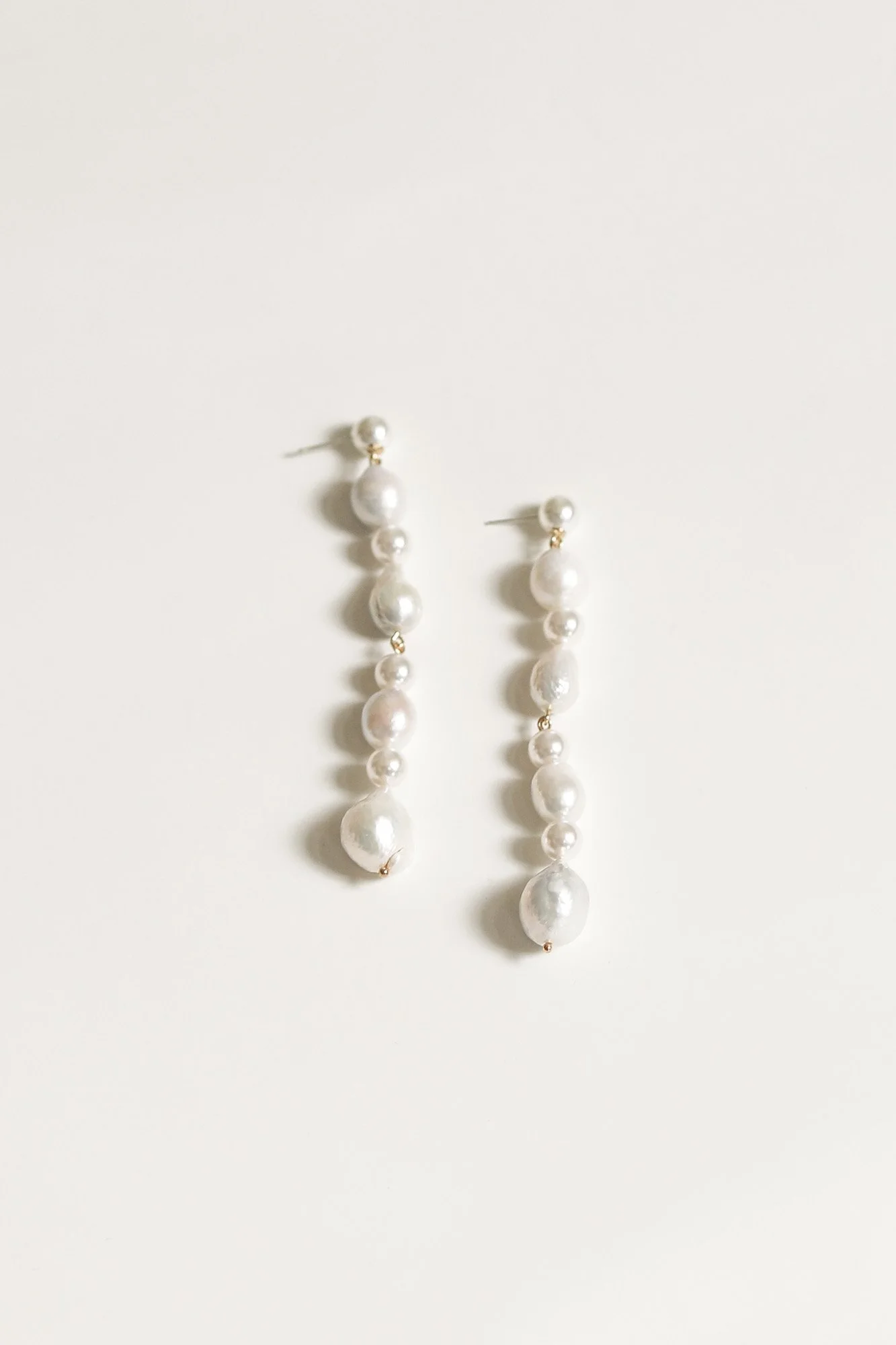Long Triple Pearl Drops