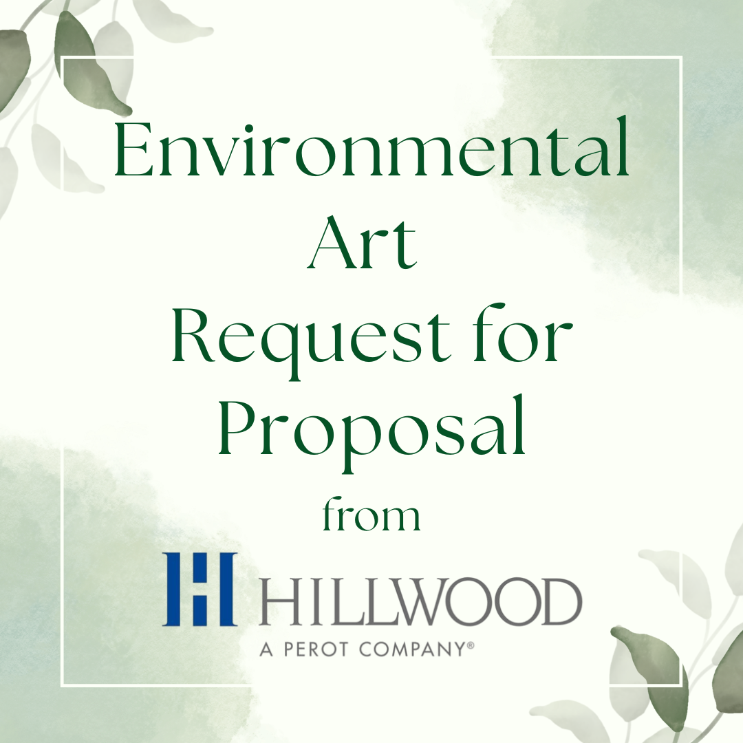 Calling all Artists: Environmental Art Request for Proposals Open Now!