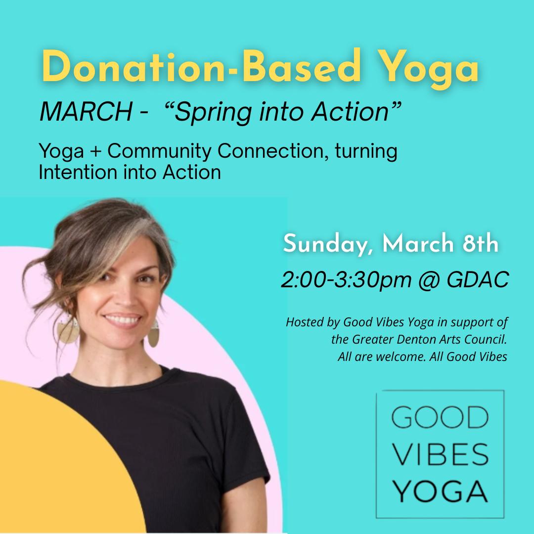 Donation-based Yoga: Spring into Action