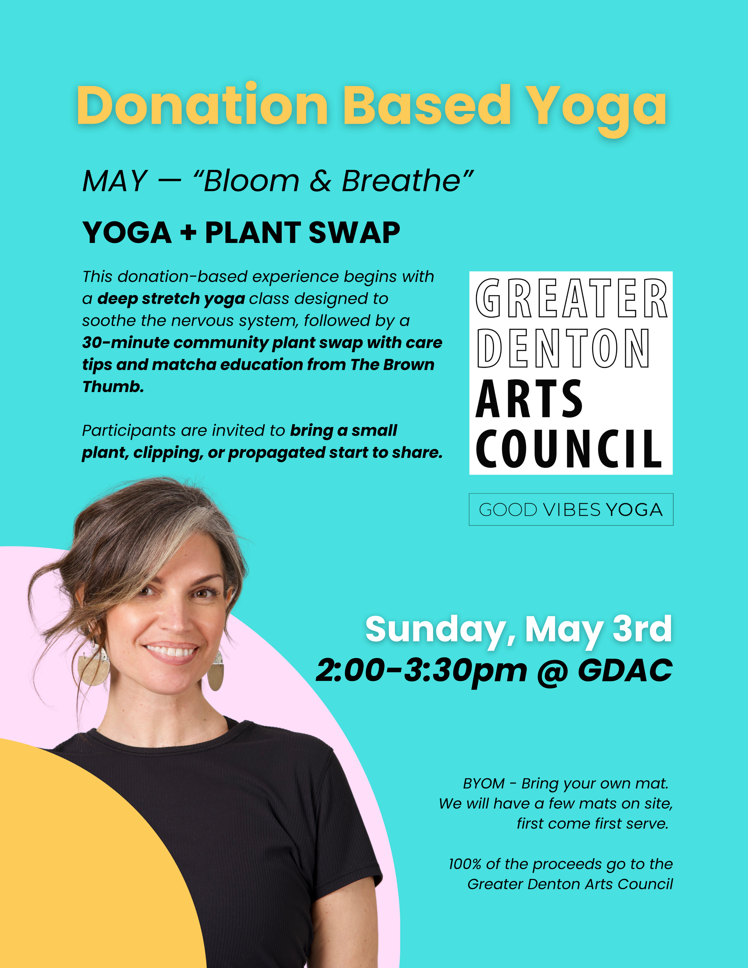 Donation-based Yoga: Bloom &amp; Breathe