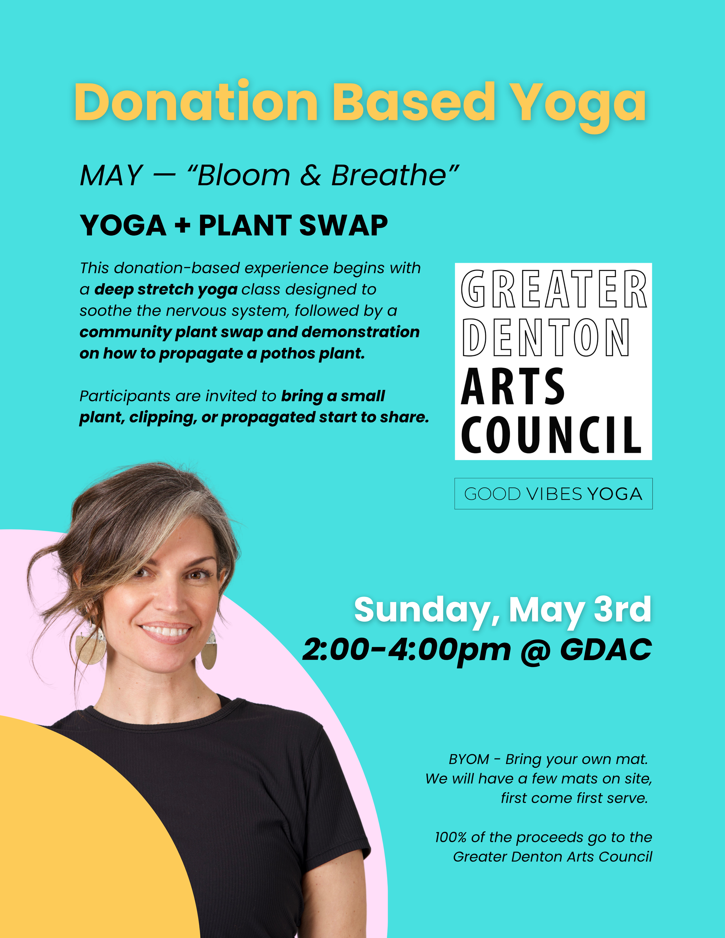 Donation-based Yoga: Bloom &amp; Breathe