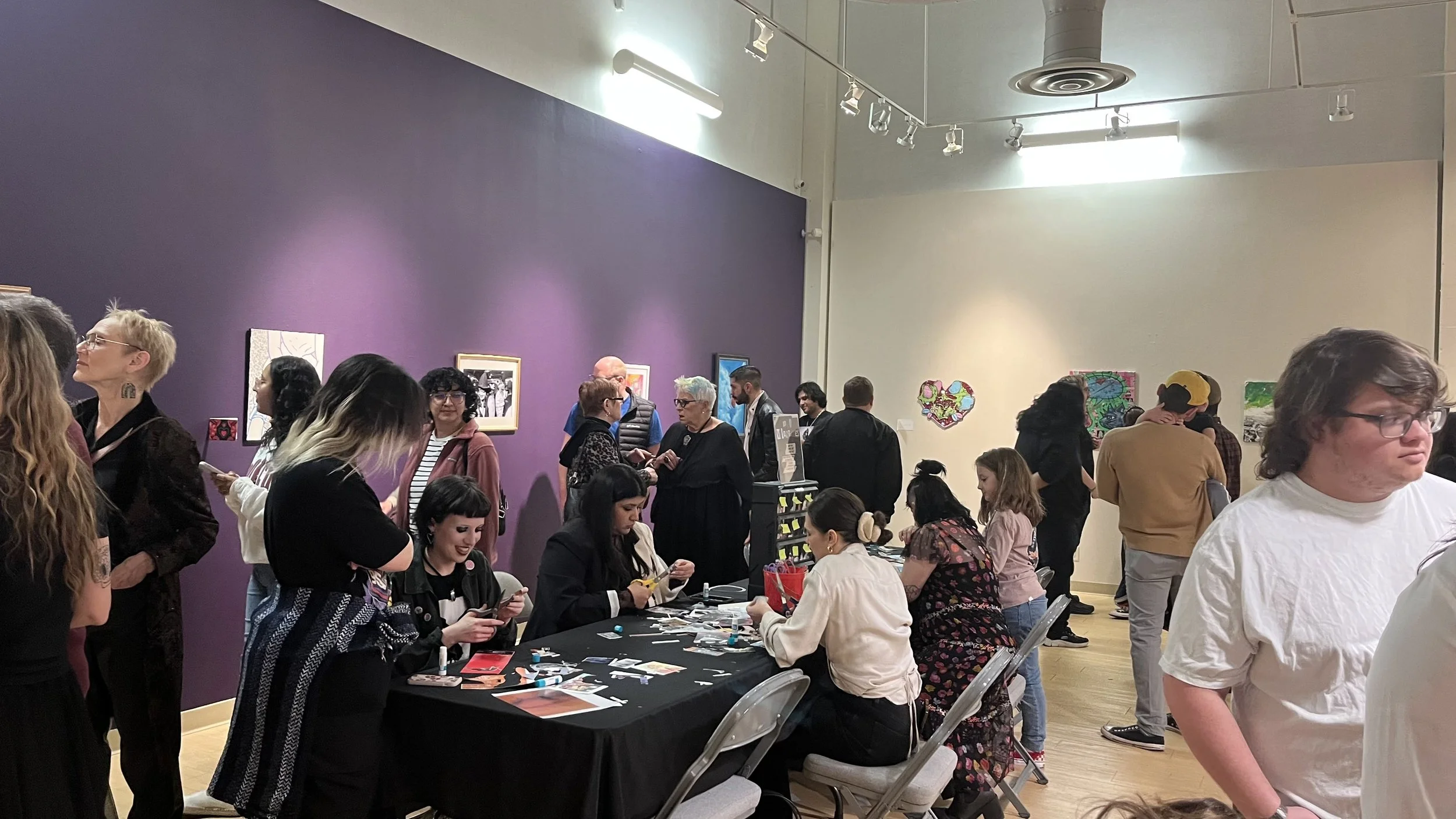 Punk Love (2025) Opening Reception, Gough Gallery