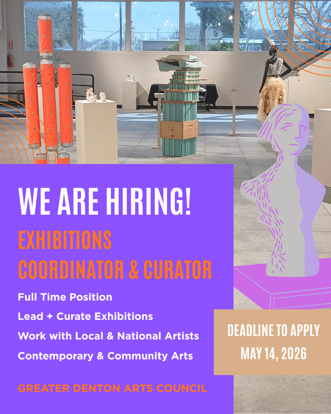 Now Hiring: Exhibitions Coordinator &amp; Curator