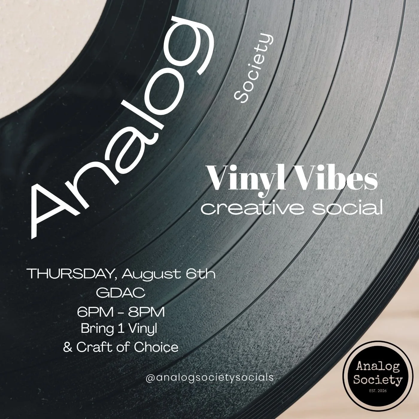Vinyl Vibes Creative Social