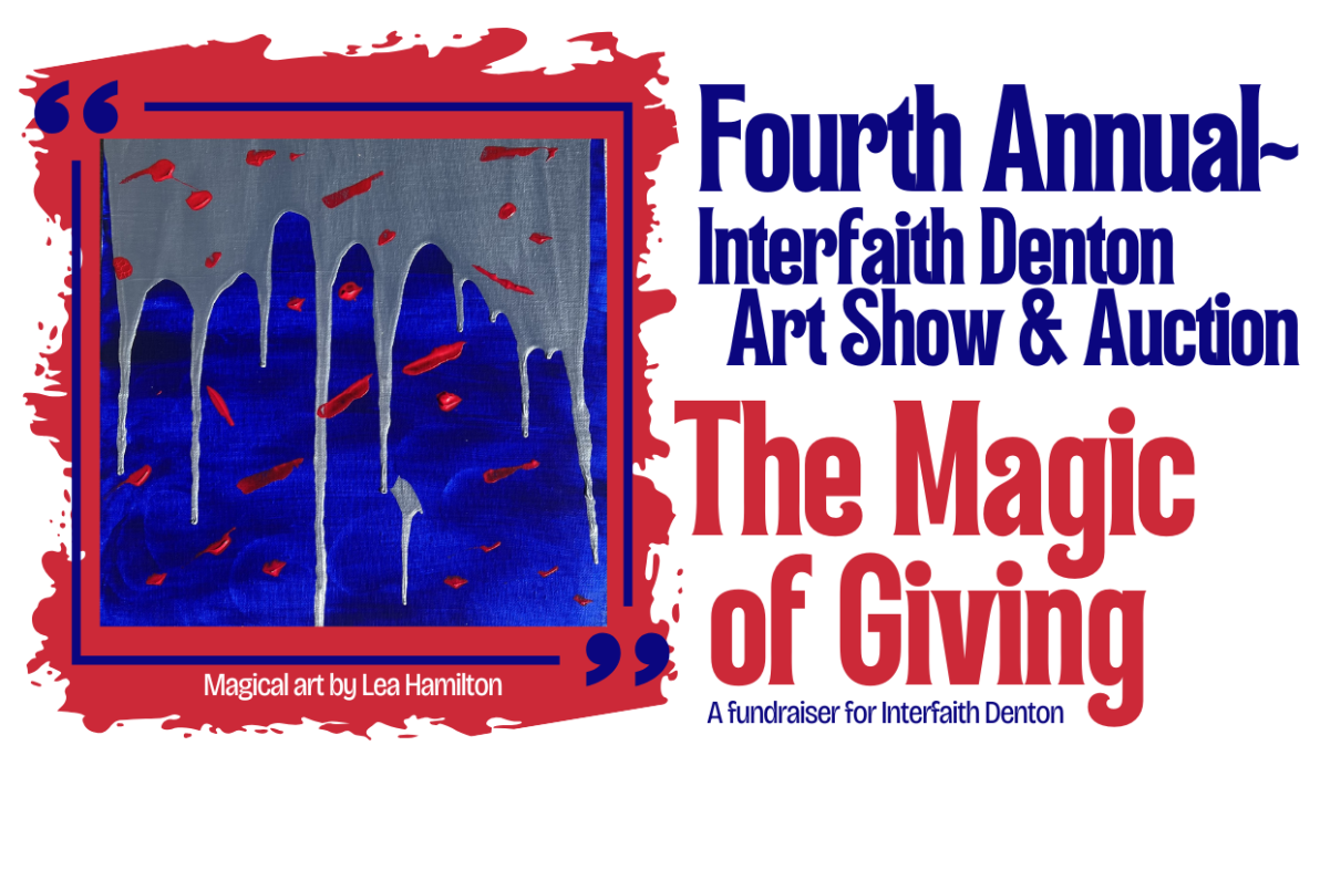 The Magic of Giving: Fourth Annual Interfaith Denton Art Show & Auction