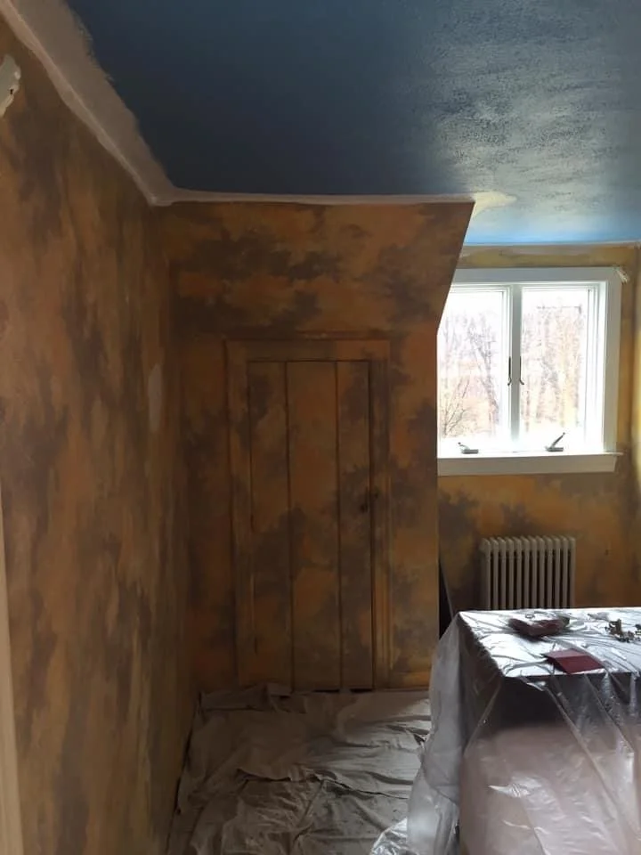 Residential project before photo