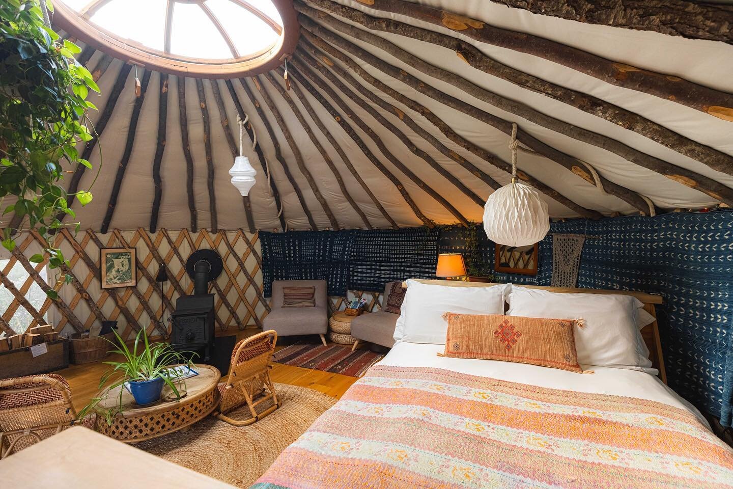 We love our little yurt and you will too. Winter dates open&hellip;pack up your maple bourbon, cozy socks and favorite person and come settle in by the fire. We have a special locals area guide with the best moon hikes, craft breweries and Vermont ad