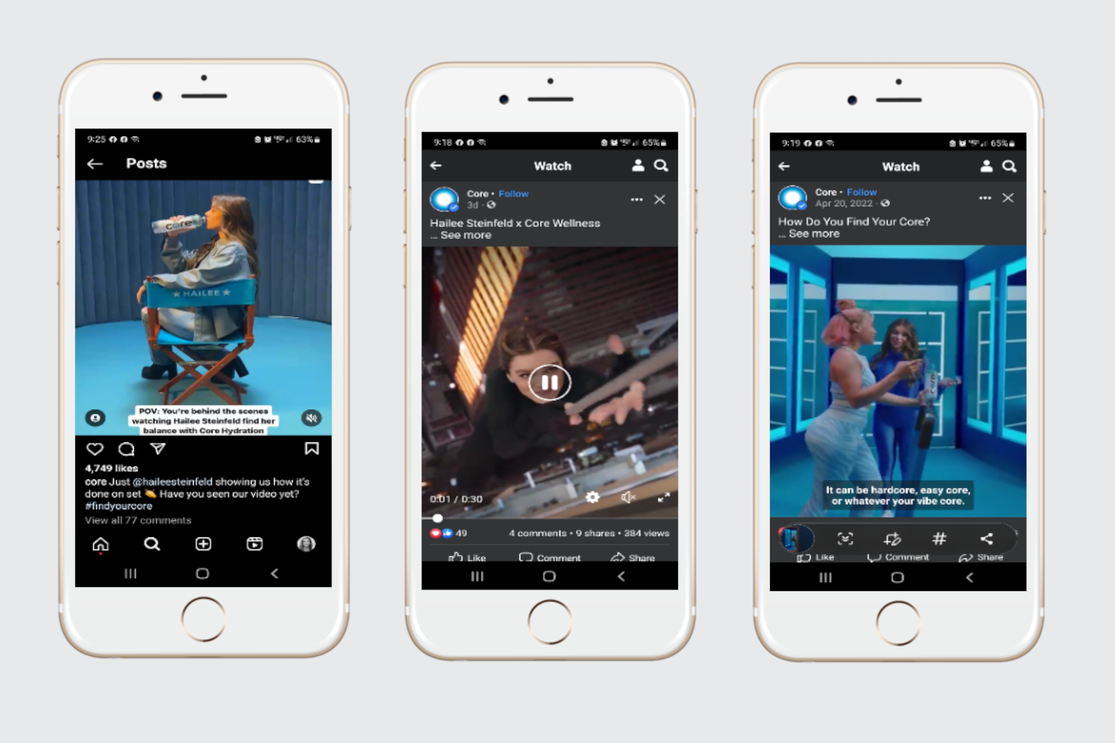 video cut downs for social