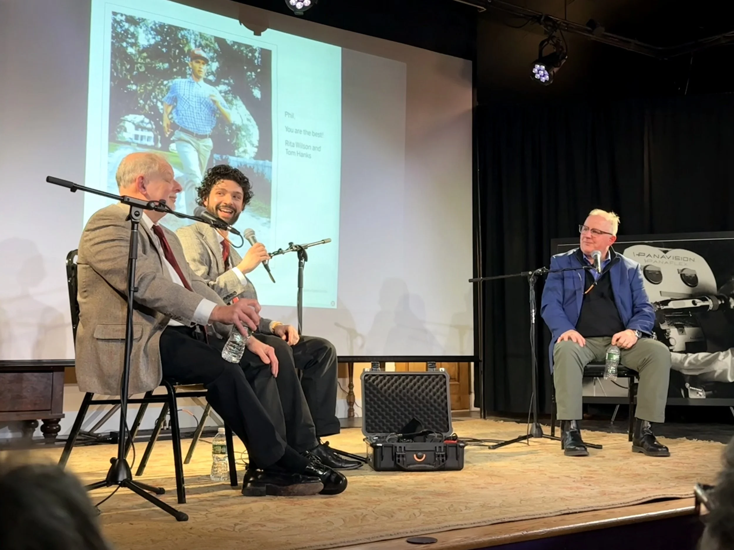 Phillip and Vincent Caruso presented their photography work and shared stories from a lifetime behind the camera.