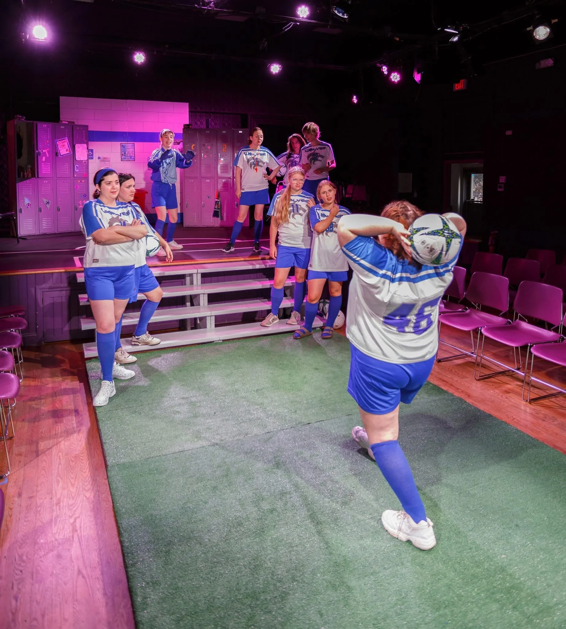 In "The Wolves," a girls' soccer team navigated big questions and waged tiny battles—with all the vim and vigor of a pack of adolescent warriors.
