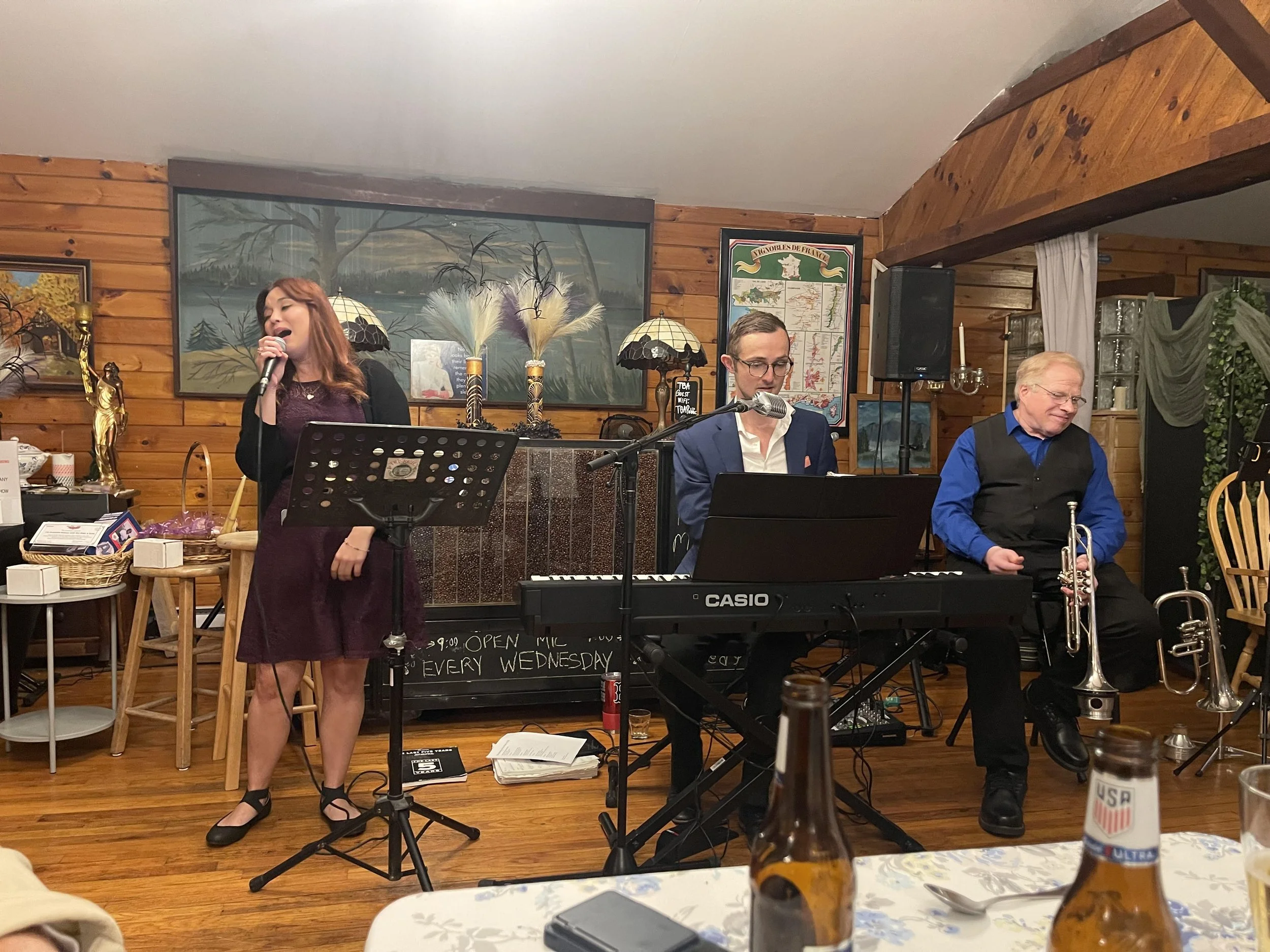 Some of our community's greatest vocalists and musicians put on a rollicking night of music theatre at Broadway at the Bistro.