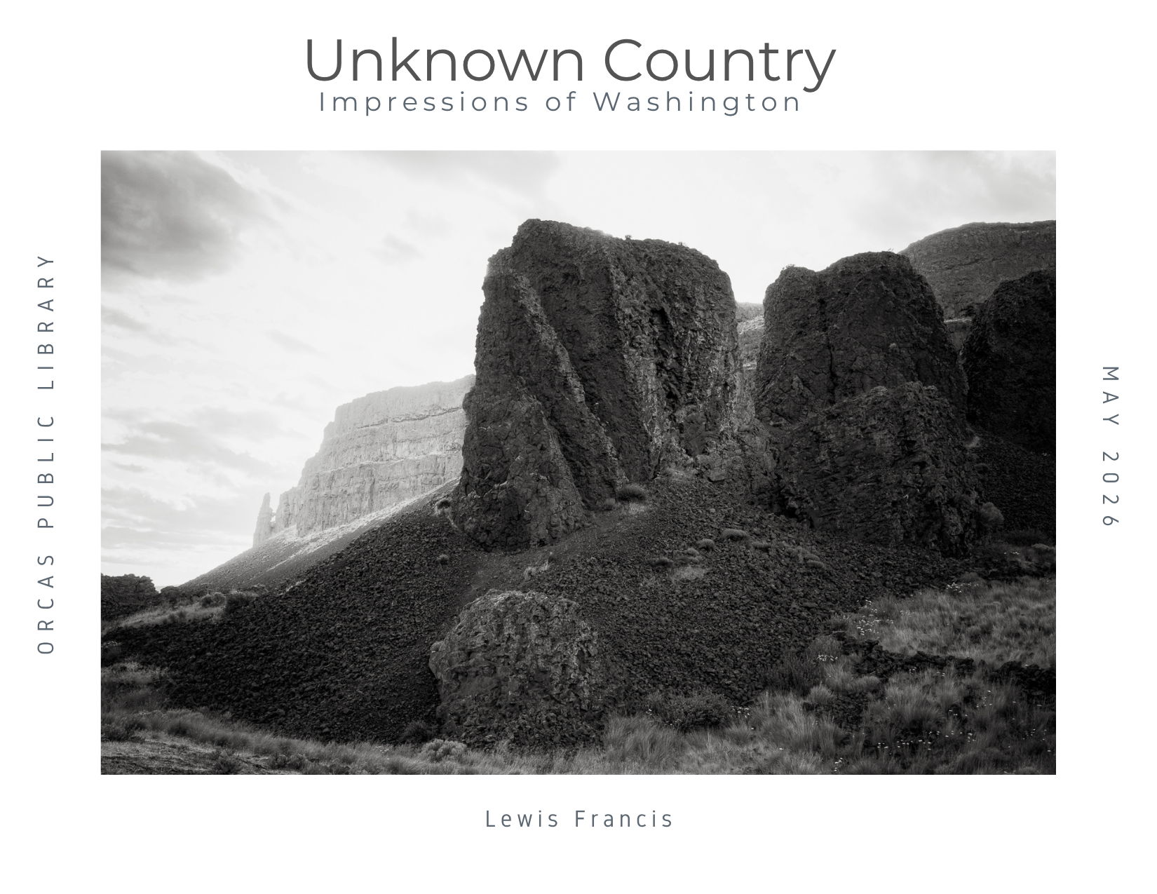 Preparing “Unknown Country”From image to wall at the Orcas Island Public Library