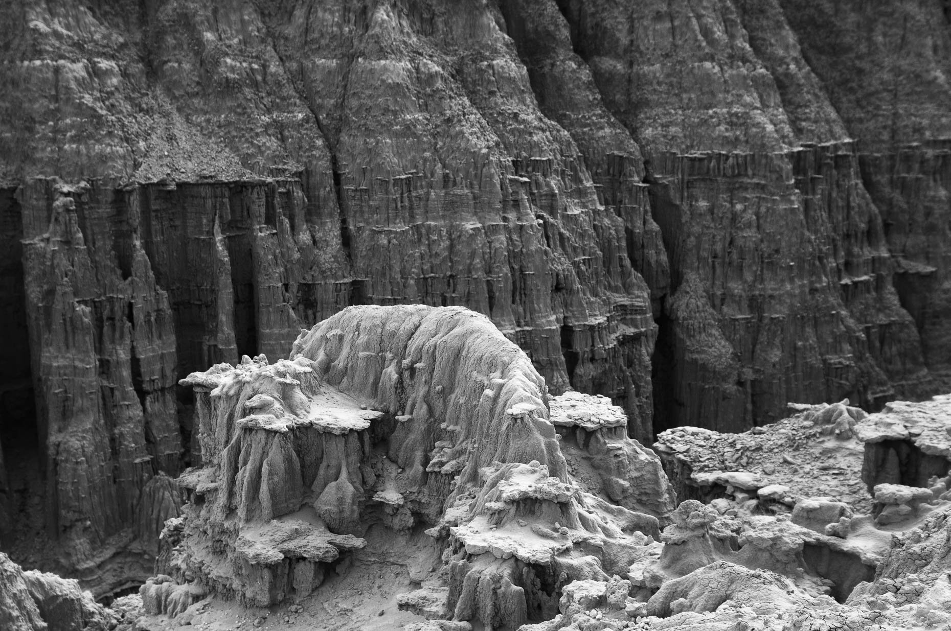 Cathedral Gorge, Nevada.
