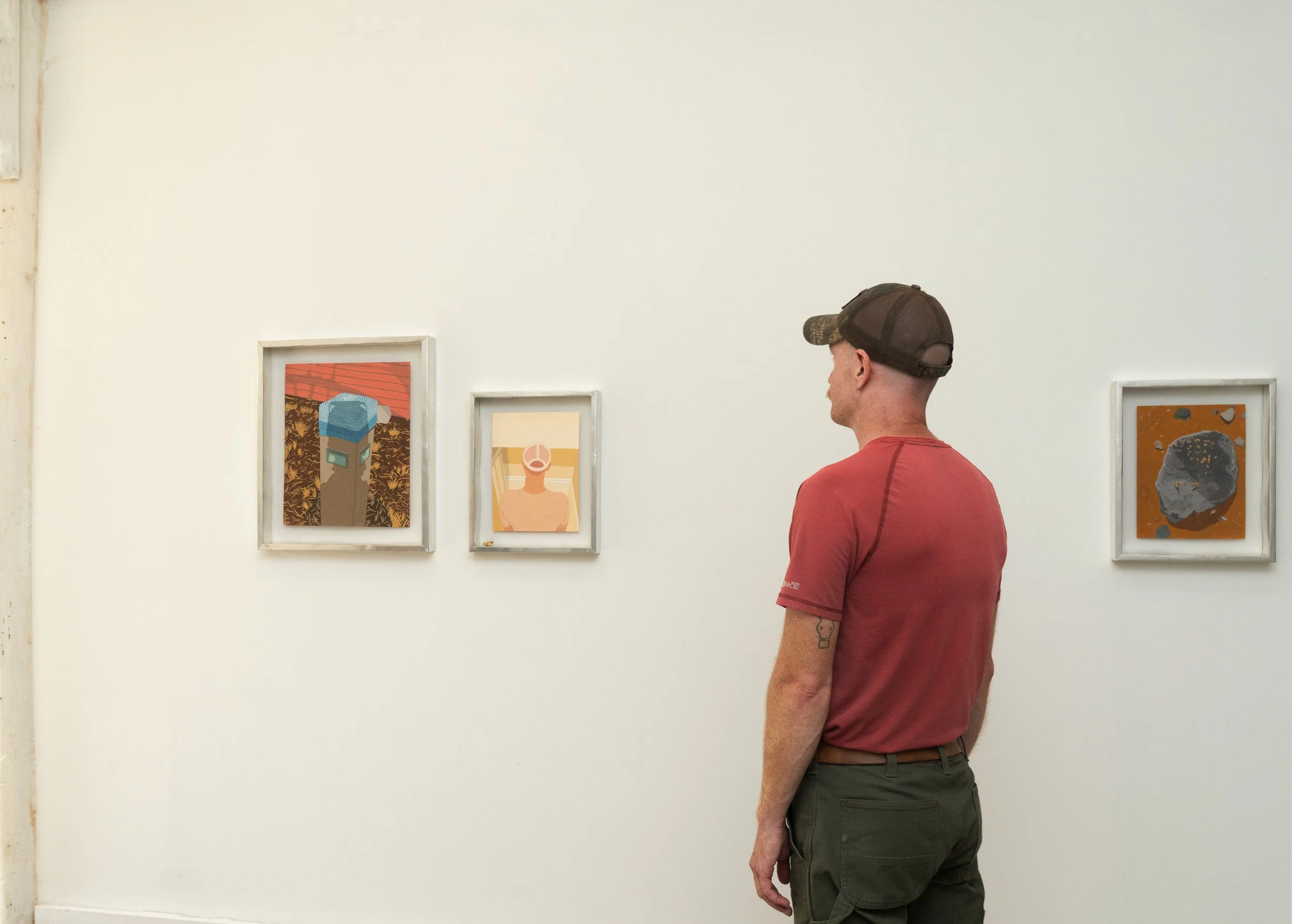 installation view HEADHEADHEAD