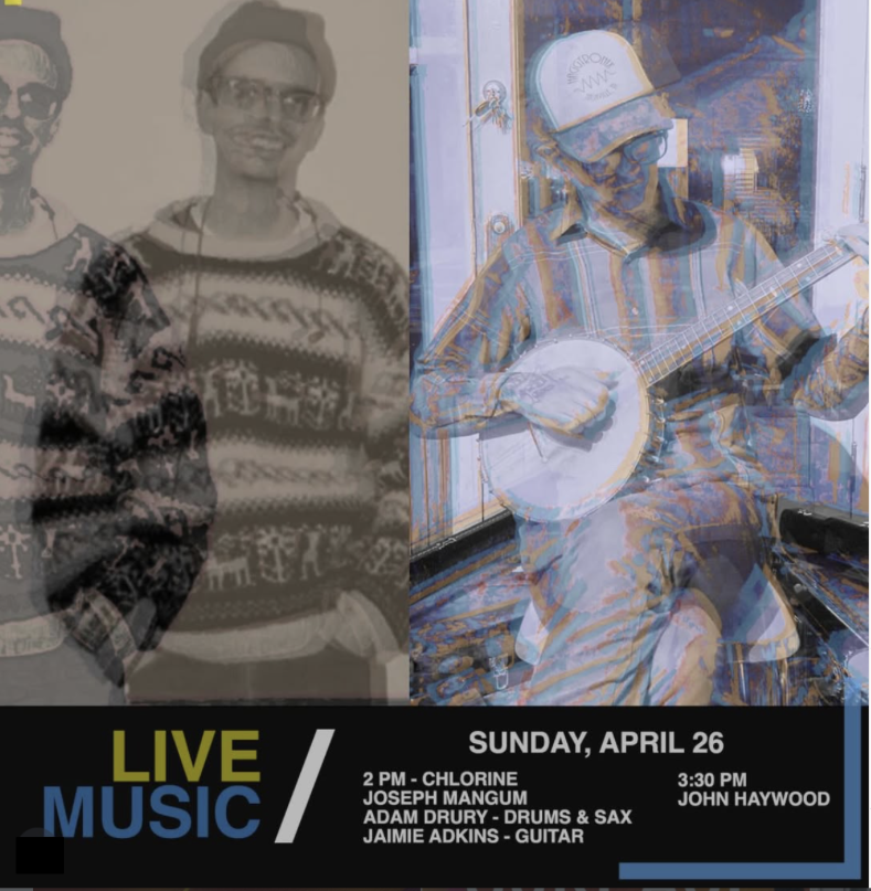 Live Music by Chlorine and John Haywood