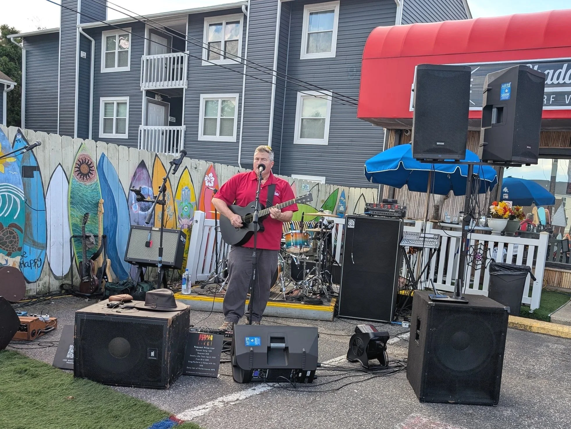 Bryan Dunn Performing at BABC Event