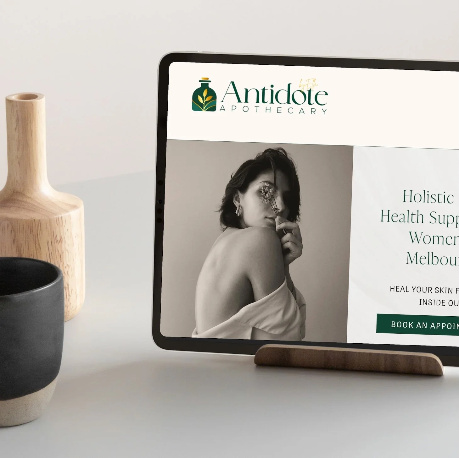 Squarespace website design portfolio — Elle Harrison Design Studio Gold Coast