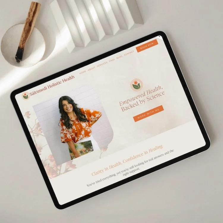 website design for naturopath Sálrimedi Holistic Health.jpg