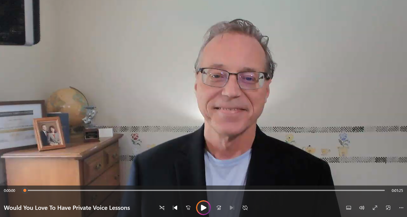 Would You Love To Have Private Voice Lessons?