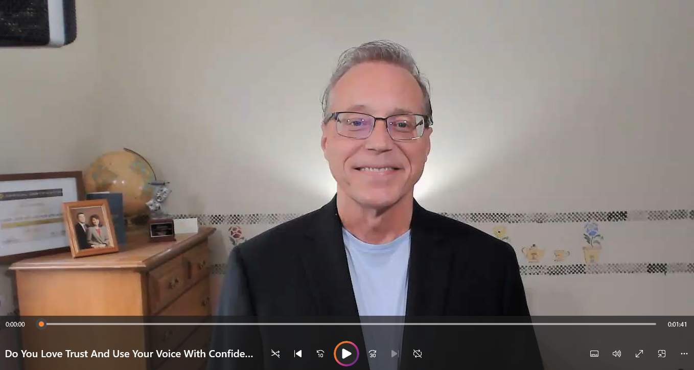 Top Ten List: # 1 - Do You Love, Trust, And Use Your Voice With Confidence?
