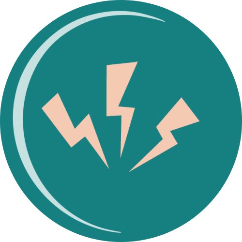 Icon image of pain or injury
