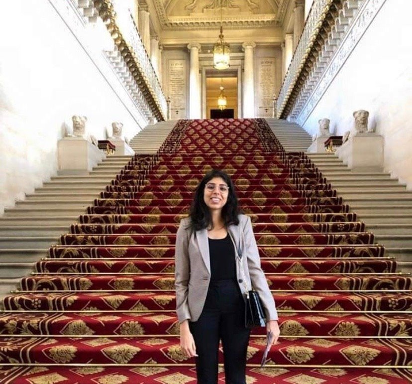 Lamia Mounavaraly, étudiante militante à Sciences Po Paris