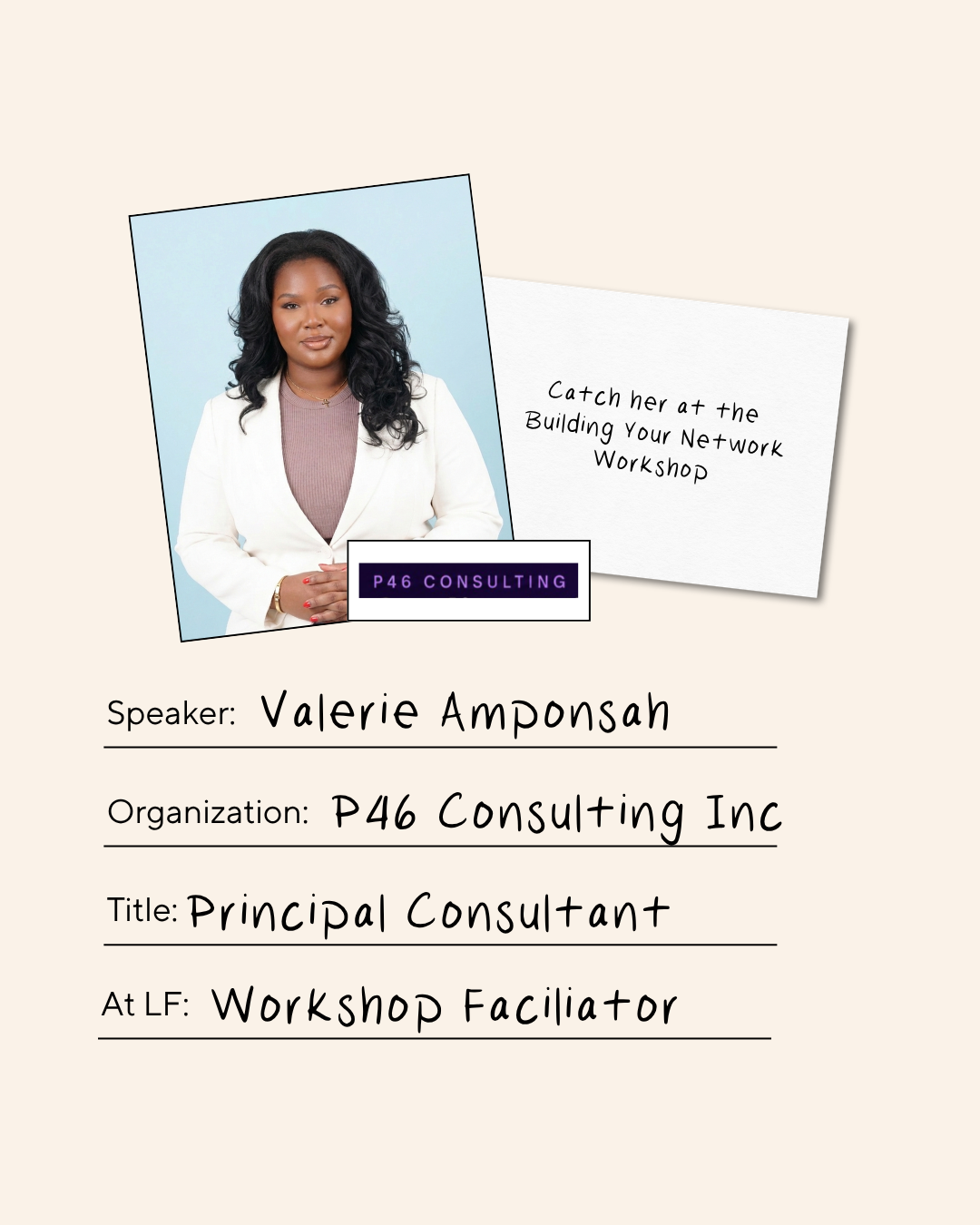 Valerie Amponsah, Principal Consultant, P46 Consulting