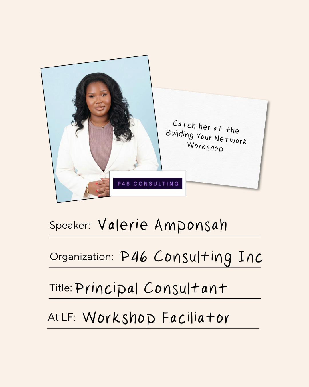 Valerie Amponsah, Principal Consultant, P46 Consulting