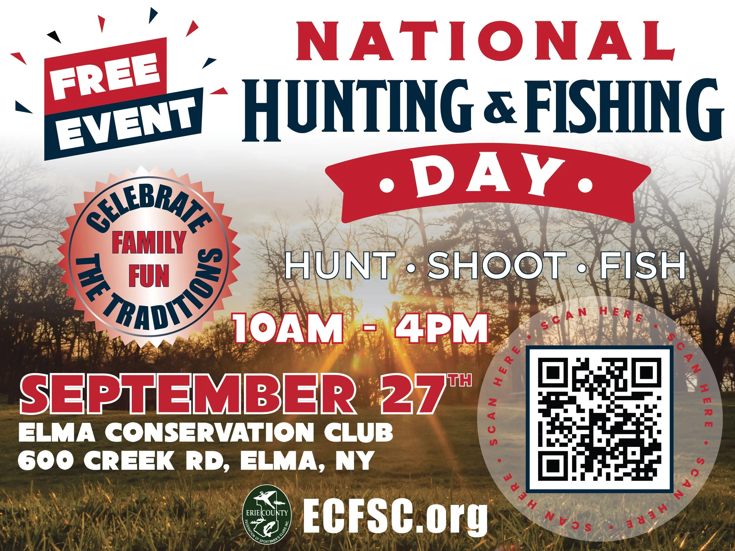 Erie County Federation of Sportsmen's Clubs National Hunting & Fishing Day