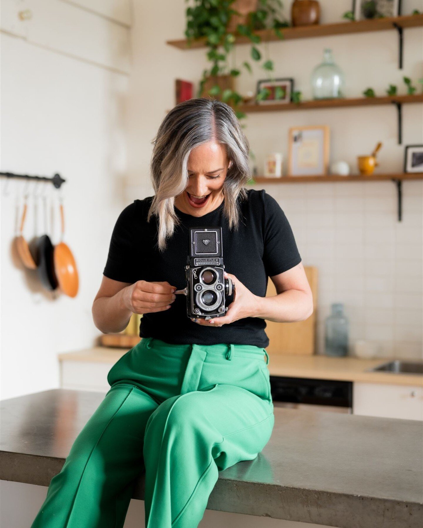 Even photographers need their own branding sessions &mdash; and the sign of a good branding session is getting more than just your headshot, but also your personality fused into the photos. 

Because let's face it &mdash; the days of simply standing 