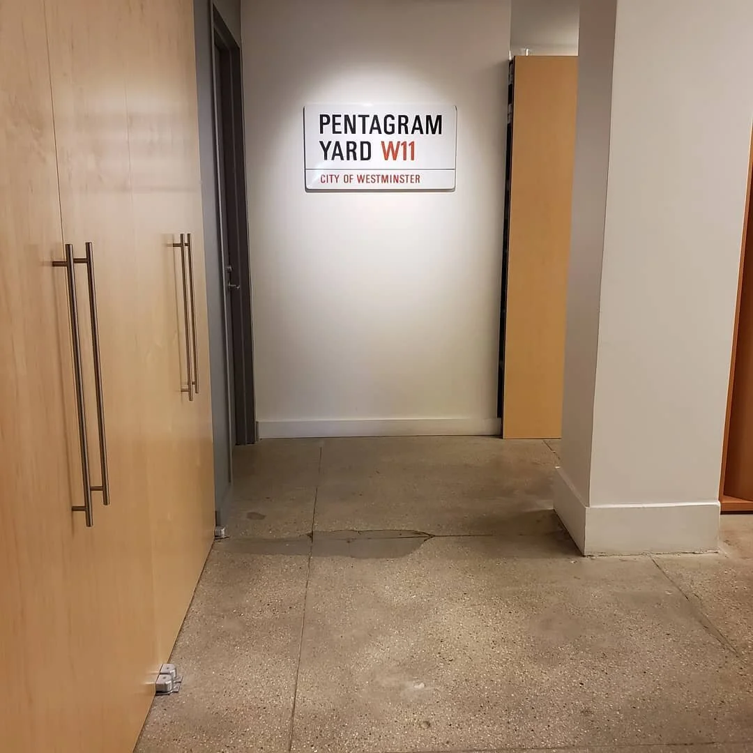 Today for Pub(lication) Craw, an advent that the Society of Publication Designers coordinate, I visited the NY headquarters of both Popular Science and Pentagram. It is always amazing seeing the work spaces that some of the top designers use.  #spd #