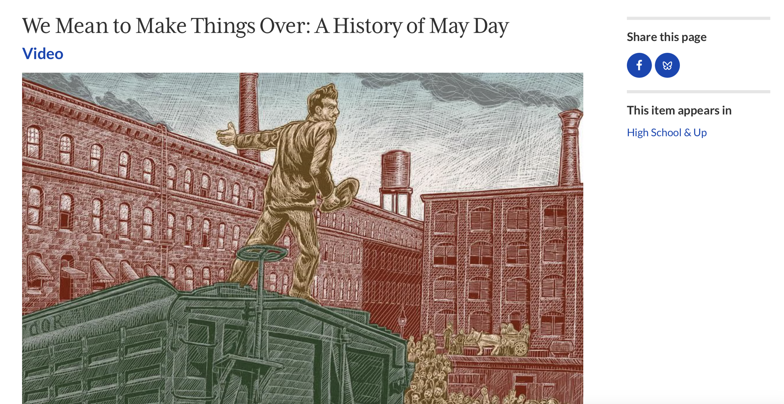 What can the history of May Day teach us?
