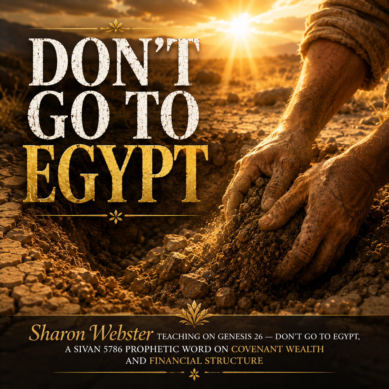 Don't Go to Egypt — A Now Word for This Season