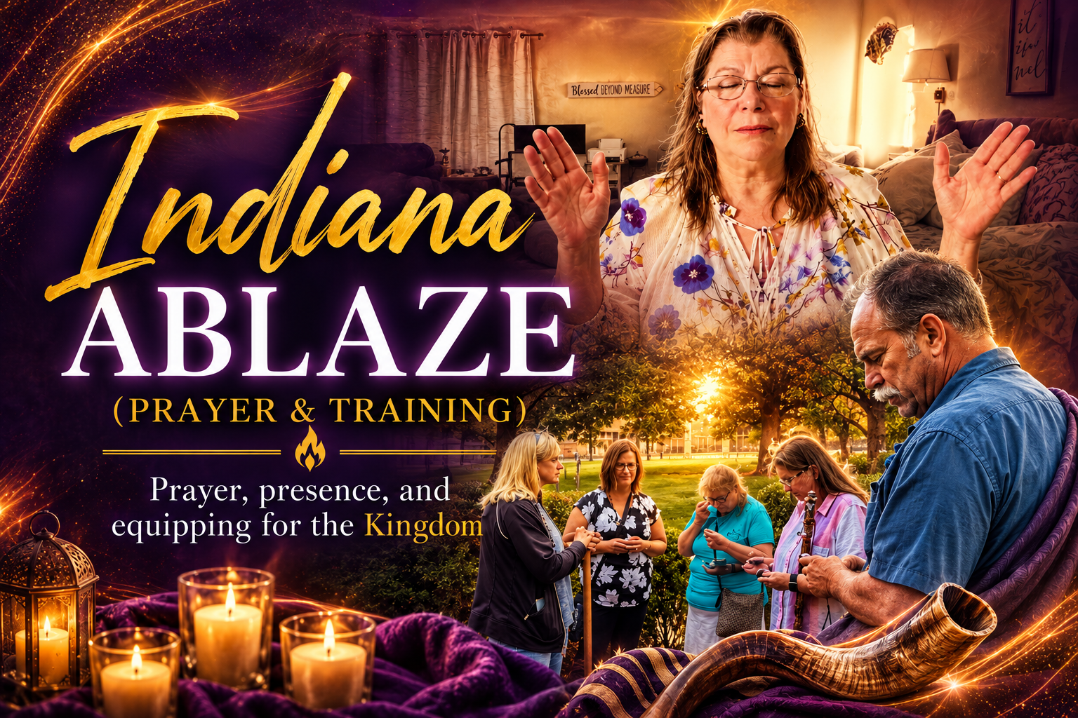 Indiana Ablaze — a statewide prayer and revival ministry equipping believers in Indianapolis and beyond.
