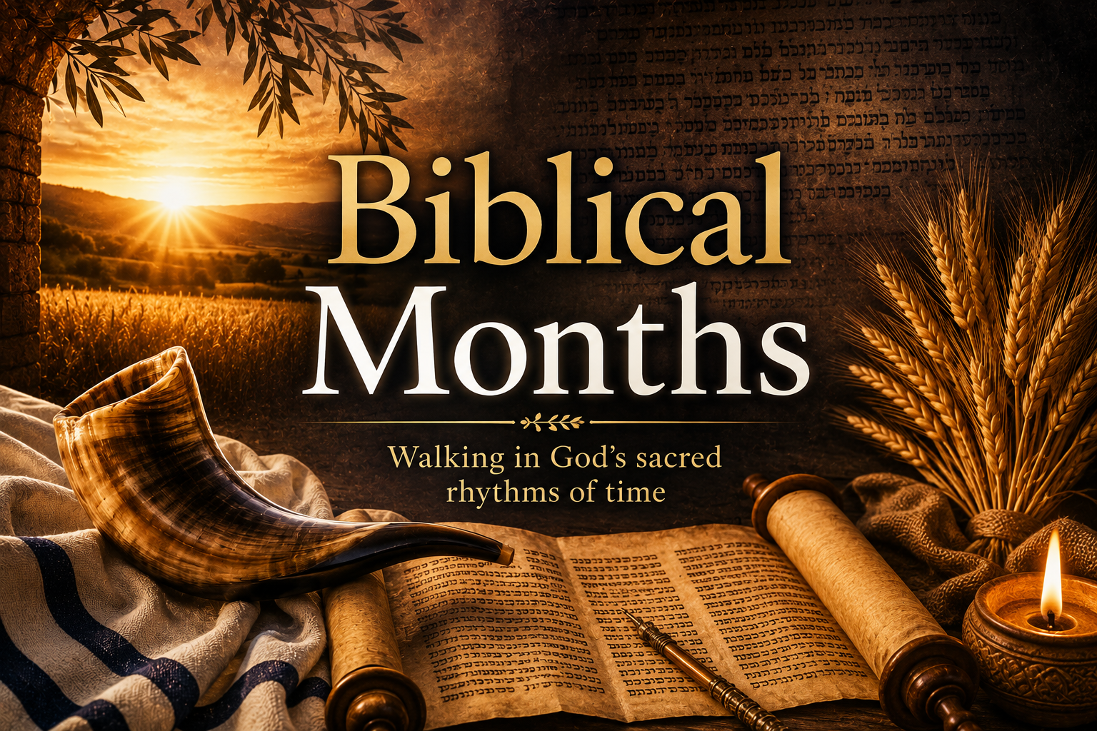 Biblical Months — walking in God's sacred calendar, seasons, and appointed times through Scripture-rooted teaching.