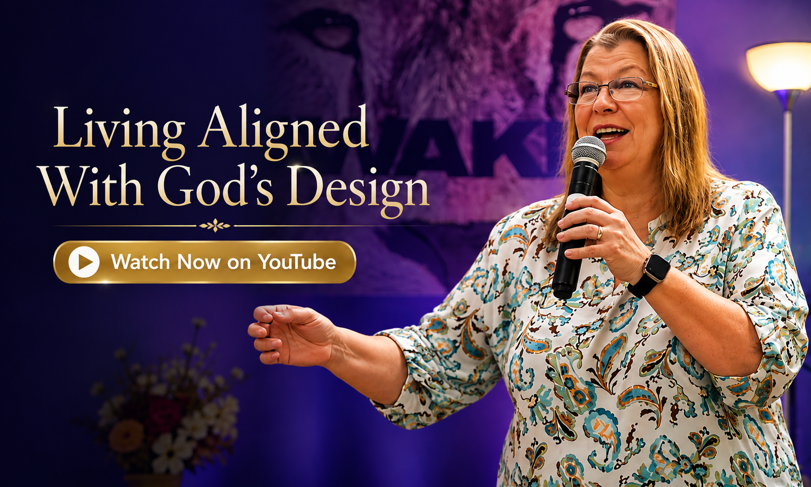 Living Aligned With God's Design — watch faith and identity teachings with Sharon Webster on YouTube