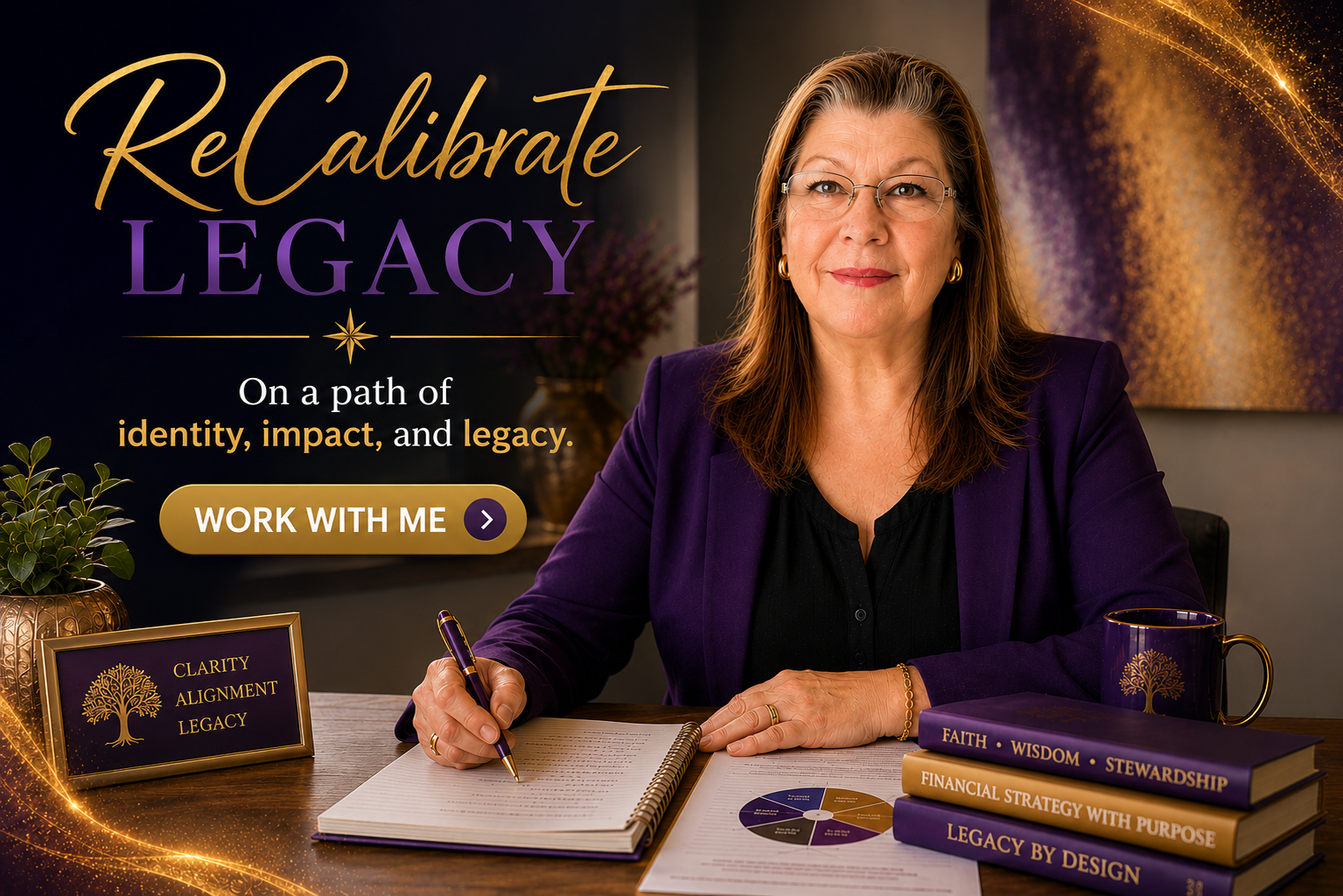 ReCalibrate Legacy — faith-rooted coaching and covenant wealth formation with Sharon Webster, on a path of identity, impact, and legacy