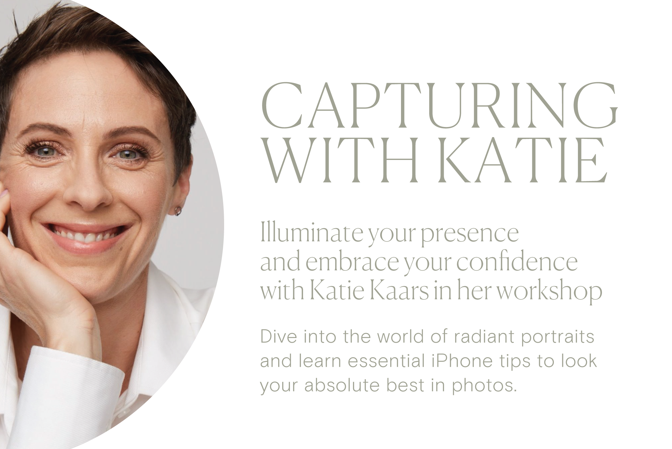 How to Look Your Best in Photos with Katie Kaars