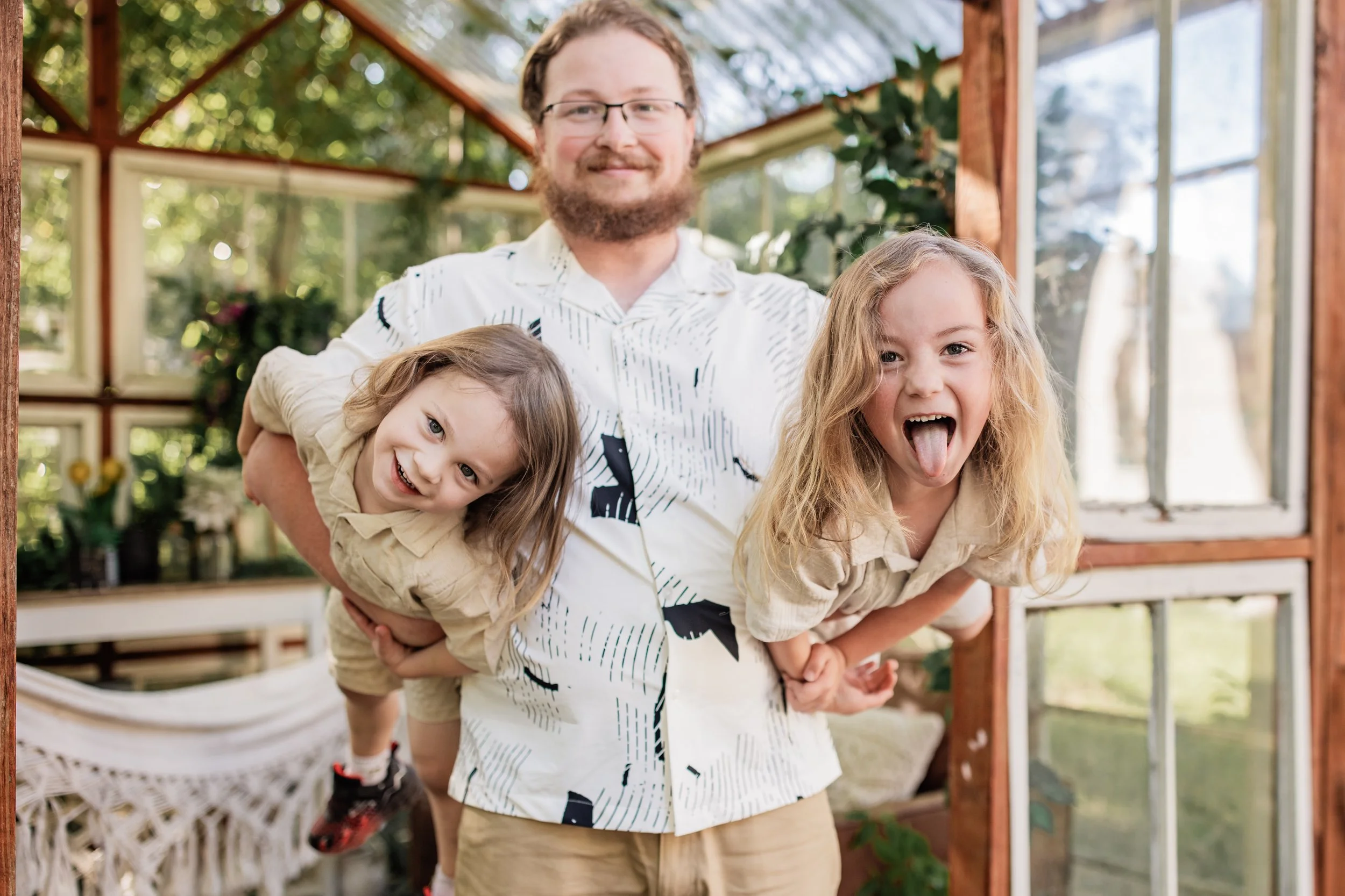 Jacksonville Greenhouse Family Mini Session