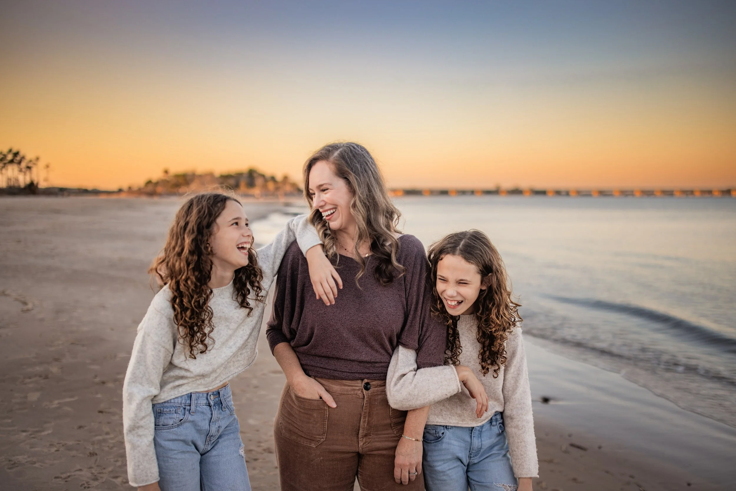 Jacksonville Family Mini Session on the Beach