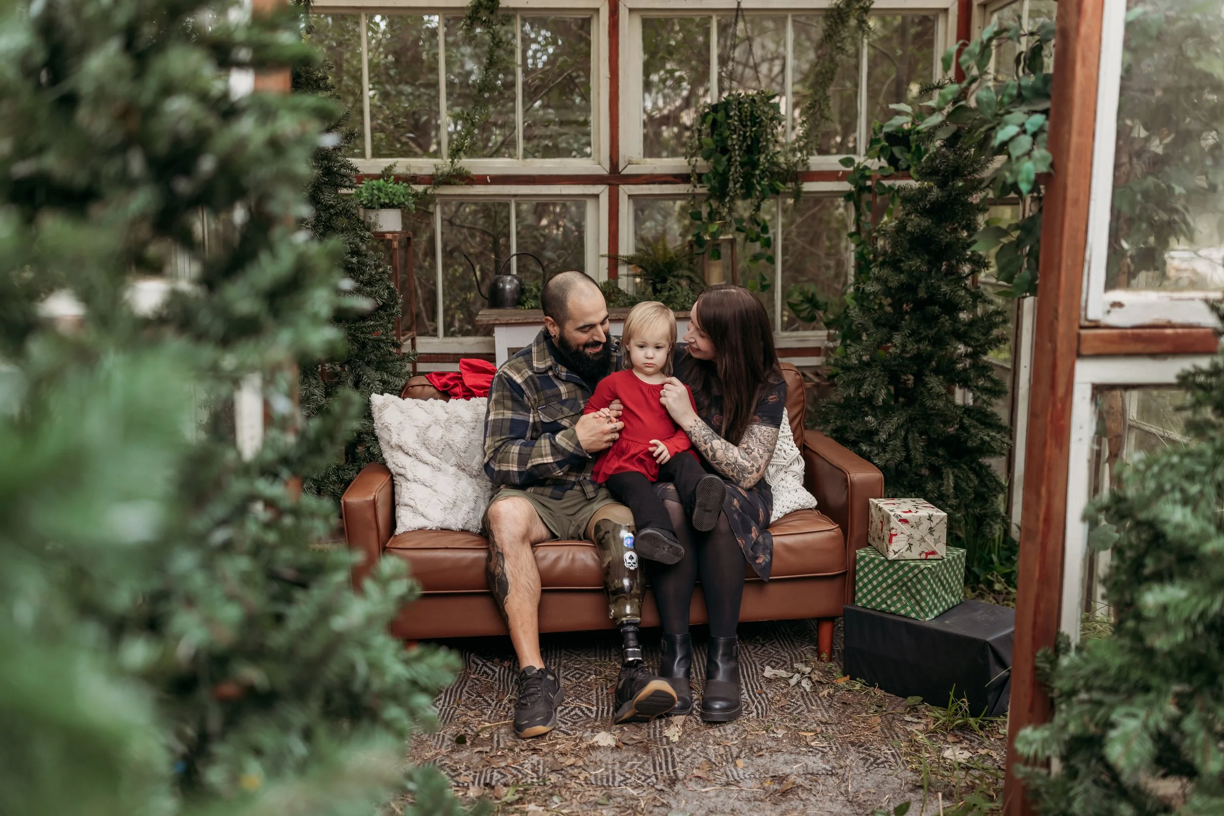 Jacksonville Christmas Family Mini Session