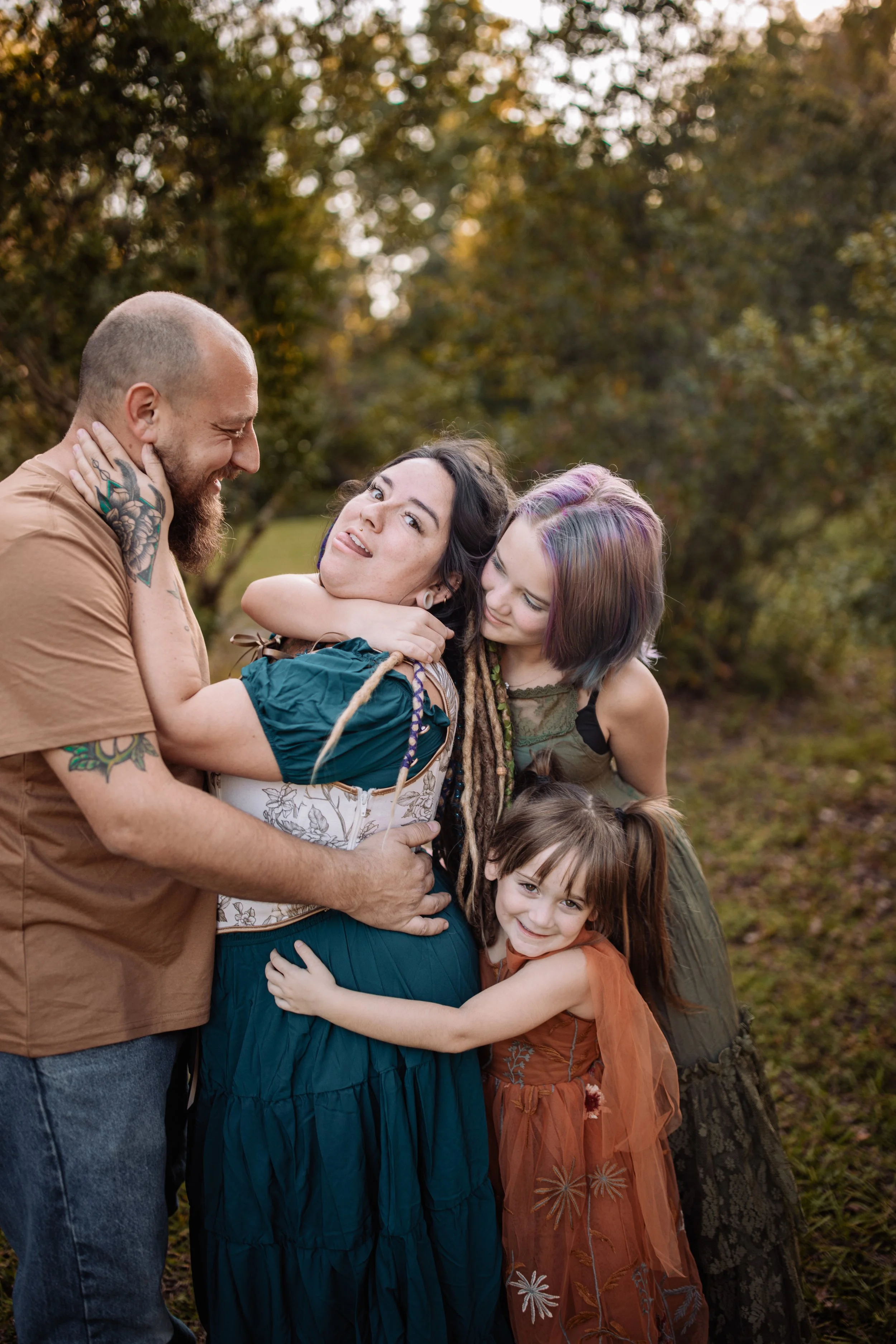 Jacksonville Family Mini Session Outdoor Portrait