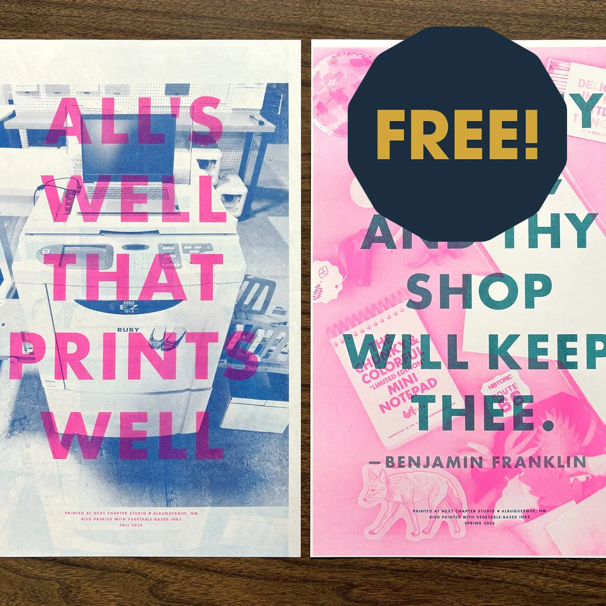 Riso Demos with Next Chapter Studio