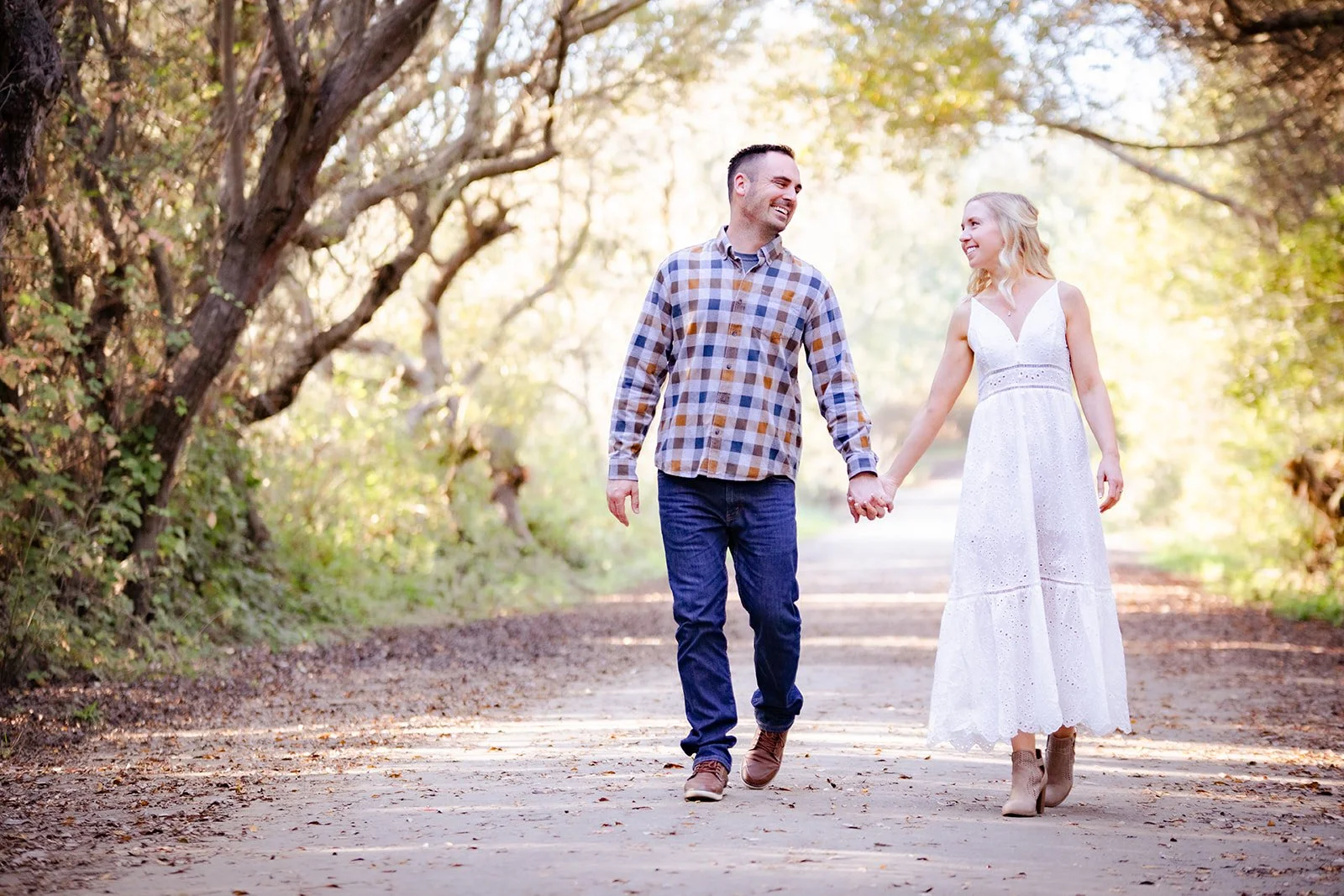 engagement session pictures in santa maria california