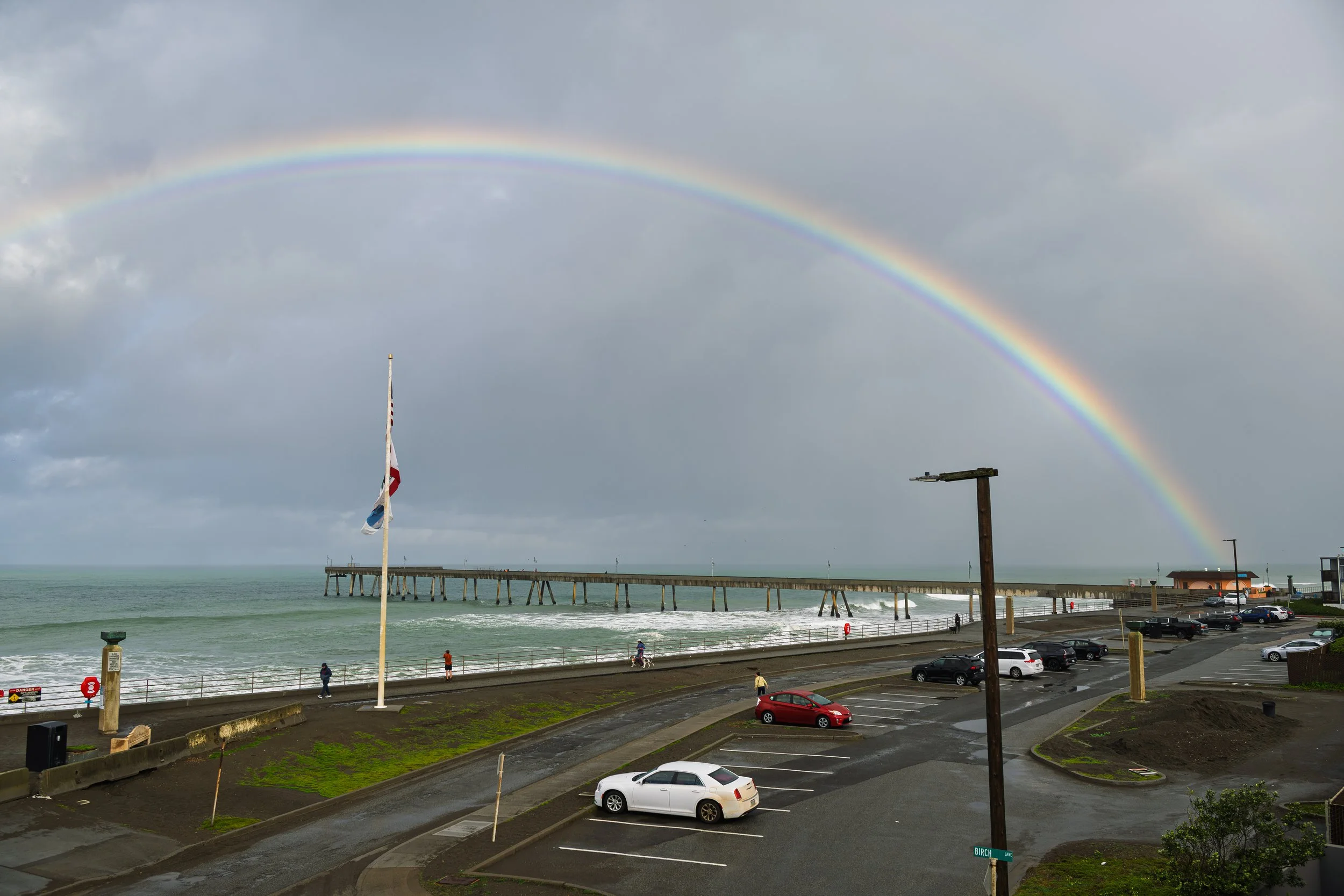 Rainbow over the Pier, Pacifica 2/11/26