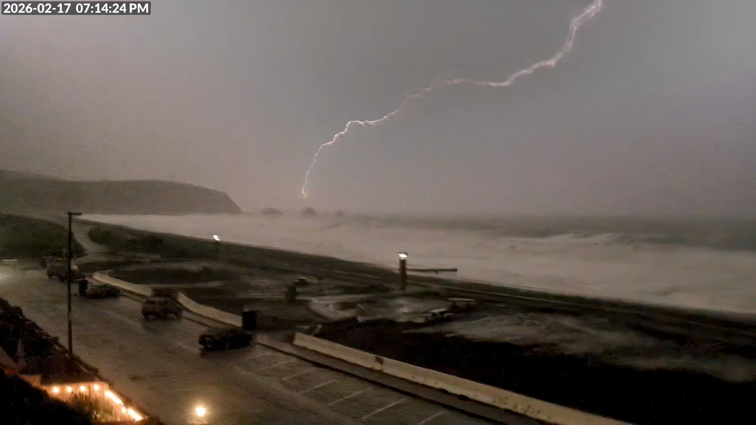 Lightning over Pacifica 2/17/26