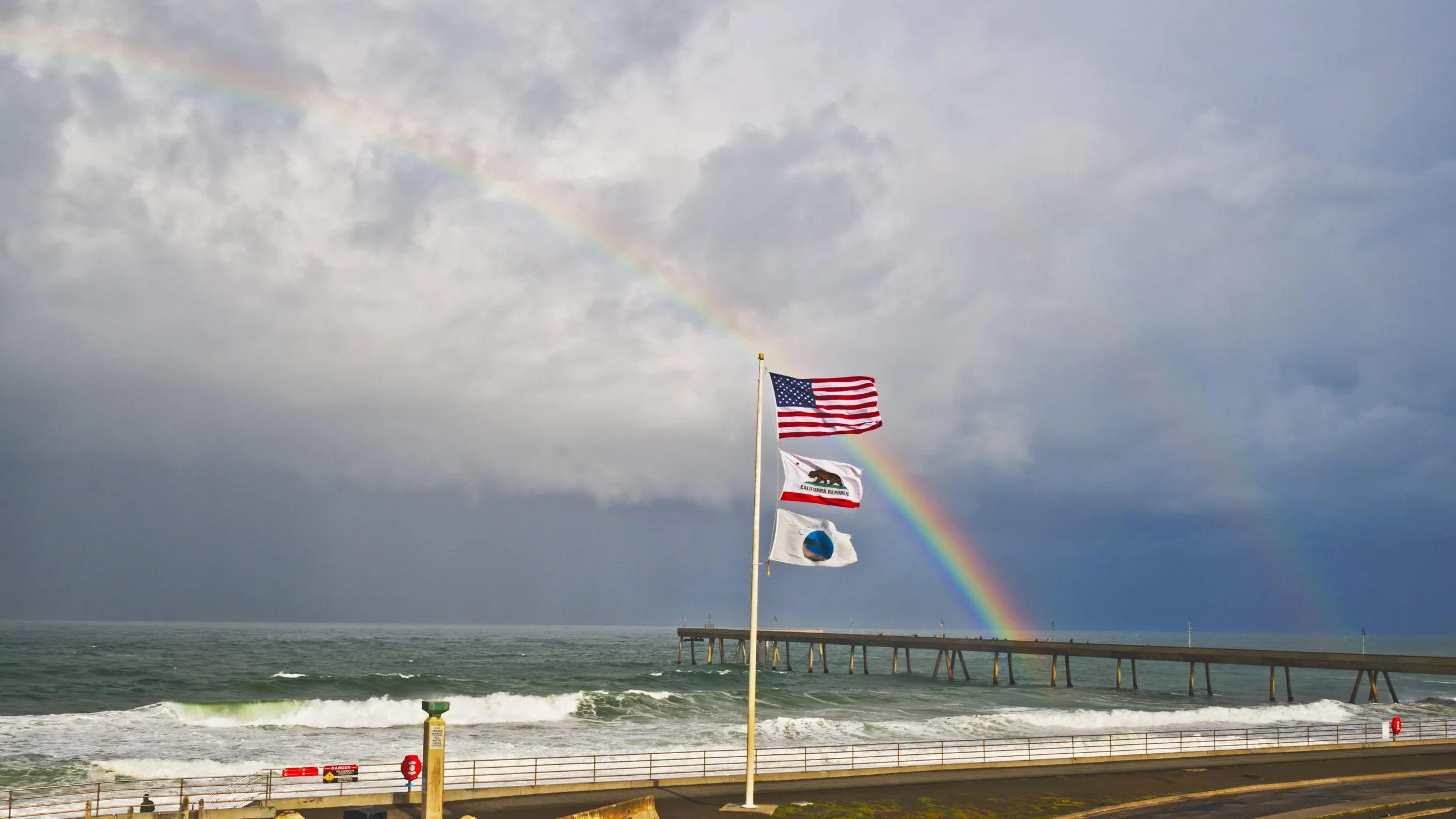 Rainbow over Pacifica Pier 4/12/26