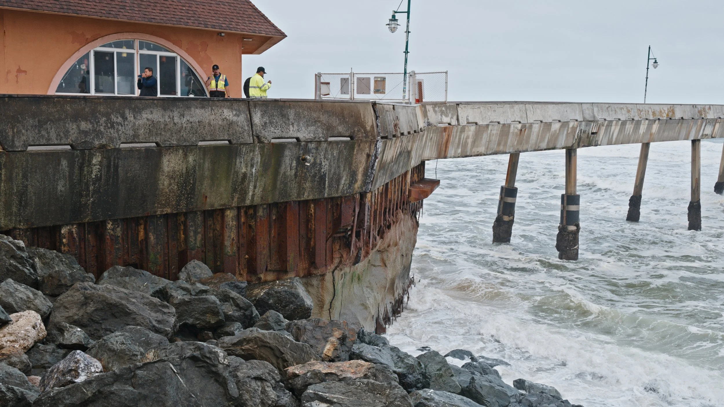 Pacifica Pier damaged and closed, 6/4/26