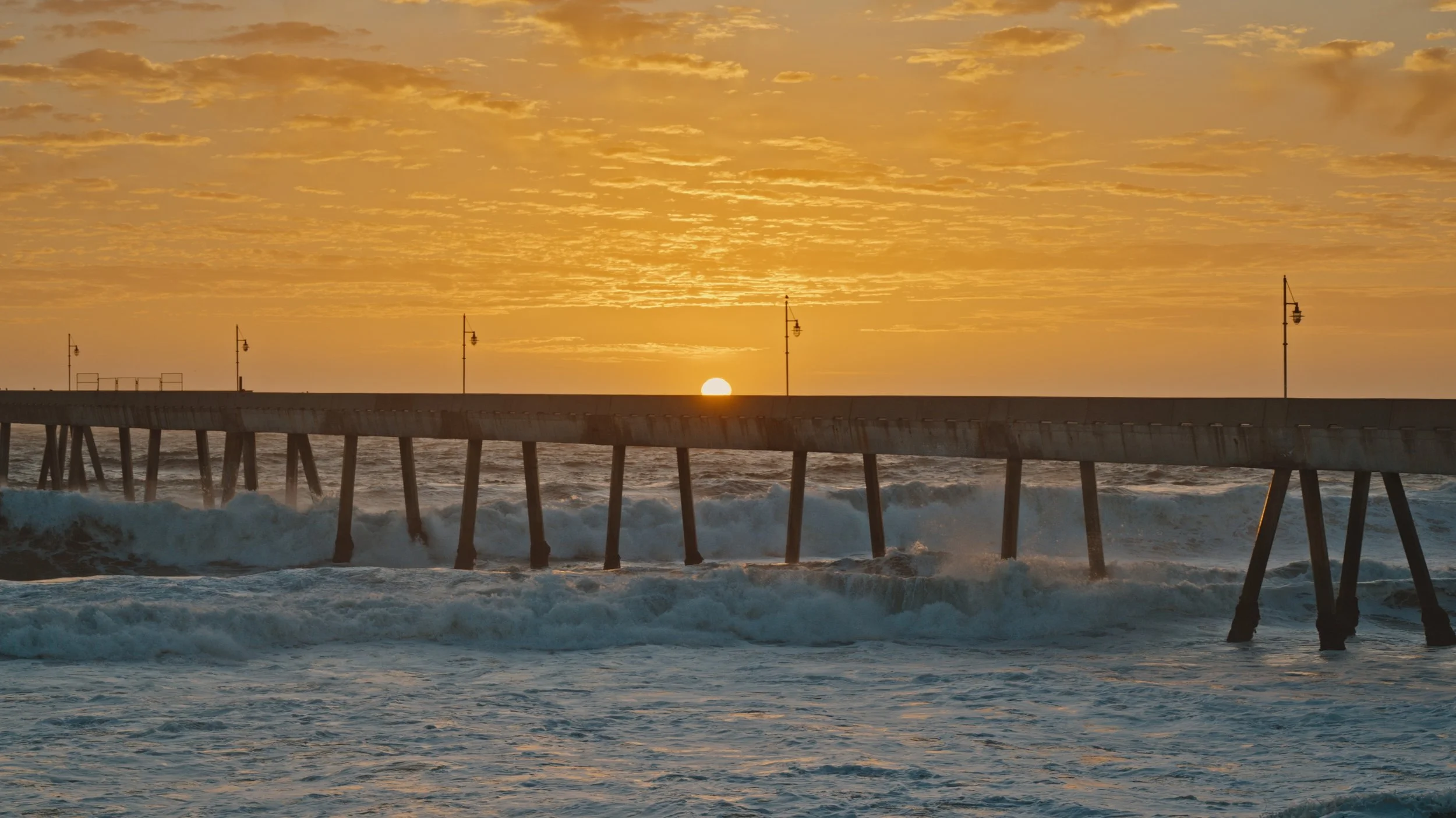 Sun Setting on the Pacifica Pier, 6/5/26