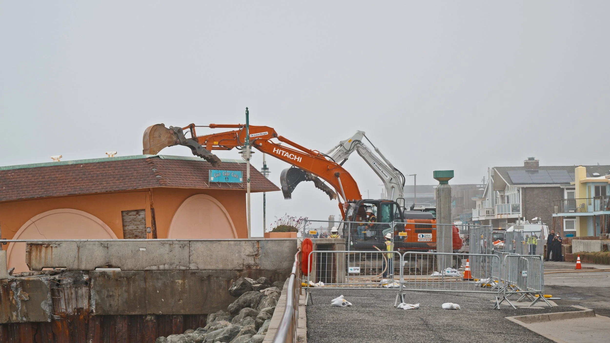 Pacifica Pier Cafe Demolition, 6/9/26